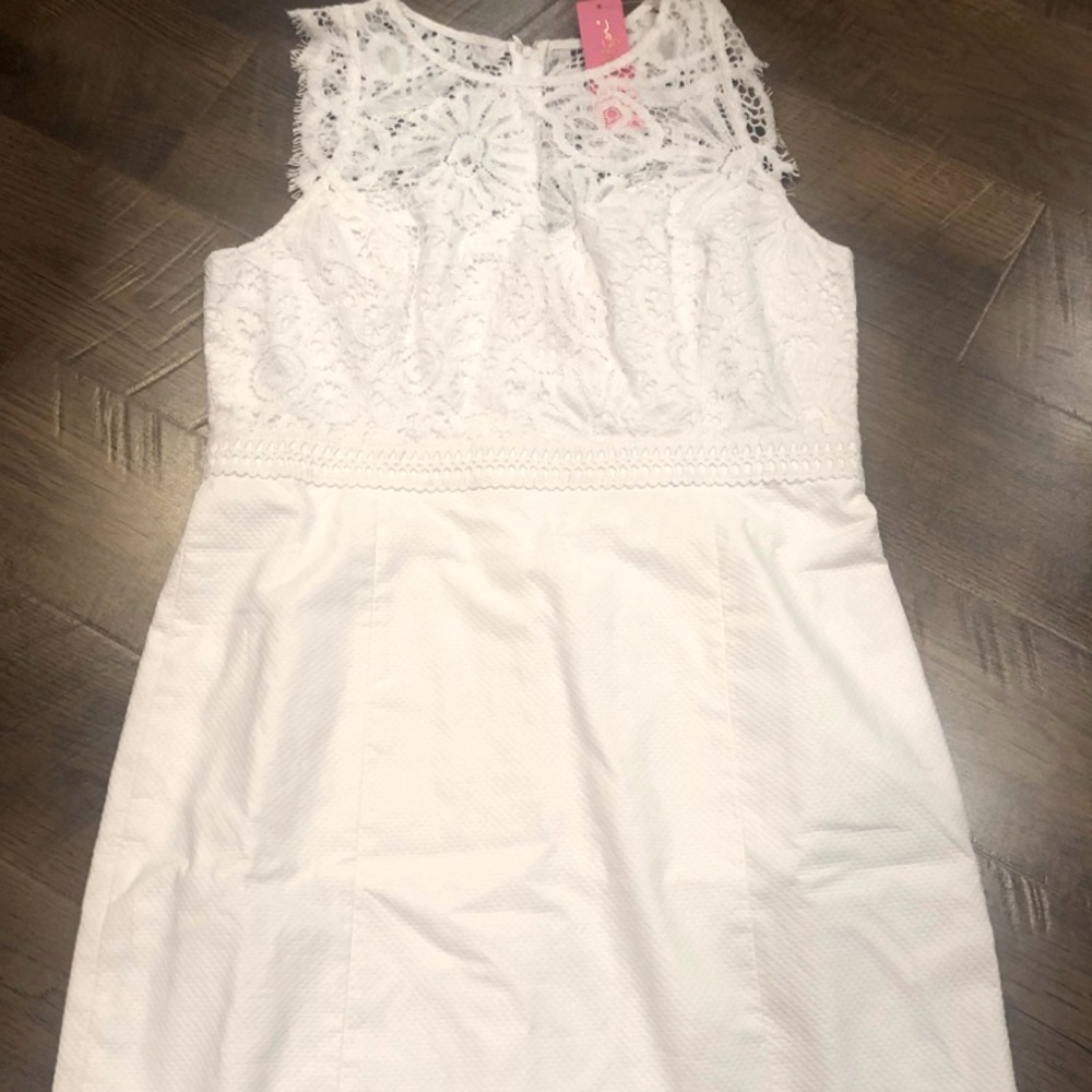Lilly Pulitzer NWT white Lace dress 16